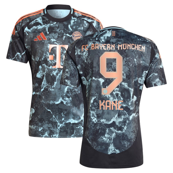 Harry Kane Bayern Munich adidas 2024/25 Away Player Jersey - Black