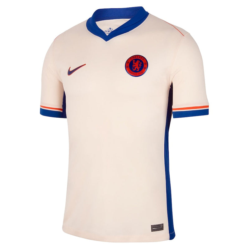 Moisés Caicedo Chelsea Nike 2024/25 Away Player Jersey - Orange