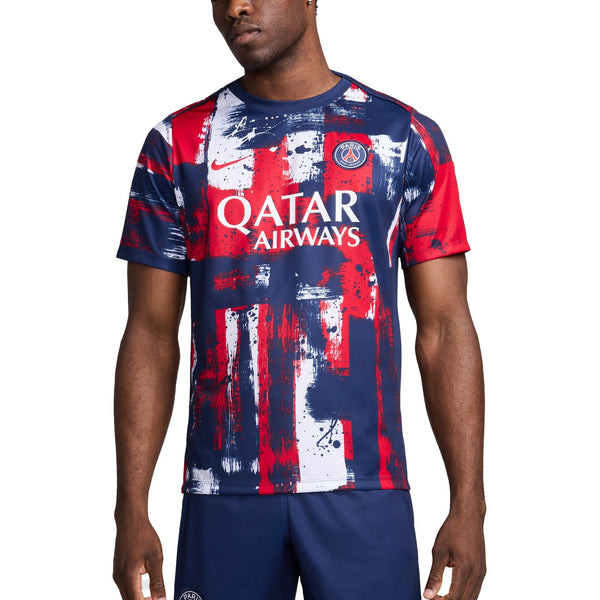 Paris Saint-Germain Nike 2024/25 Home Academy Pro Pre-Match Top - Navy