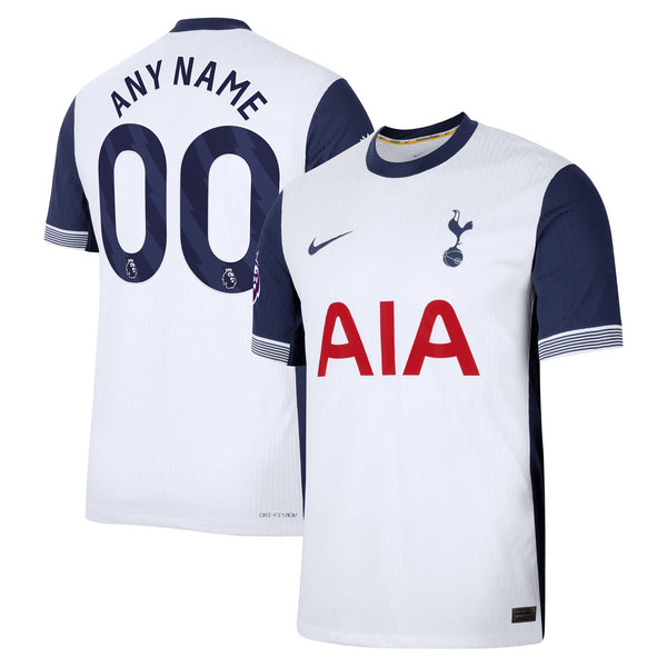 Tottenham Hotspur Nike 2024/25 Home Custom Jersey - White