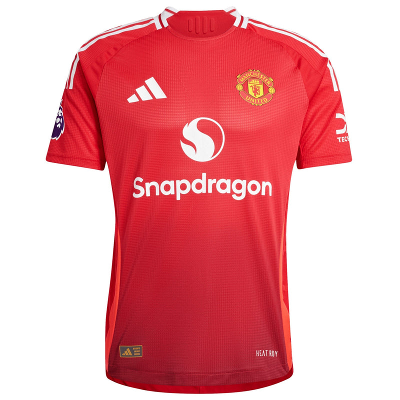 Manchester United adidas 2024/25 Home Patch Jersey - Red