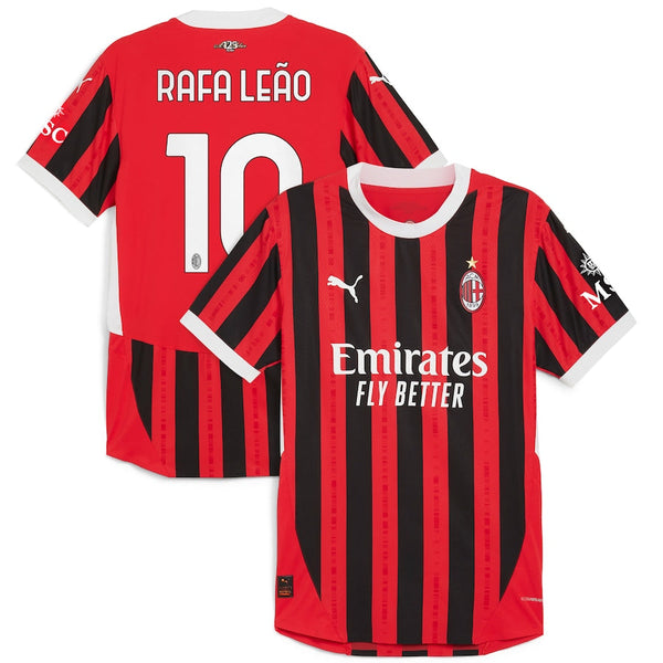 Rafael Leão AC Milan Puma 2024/25 Home Player Jersey - Red