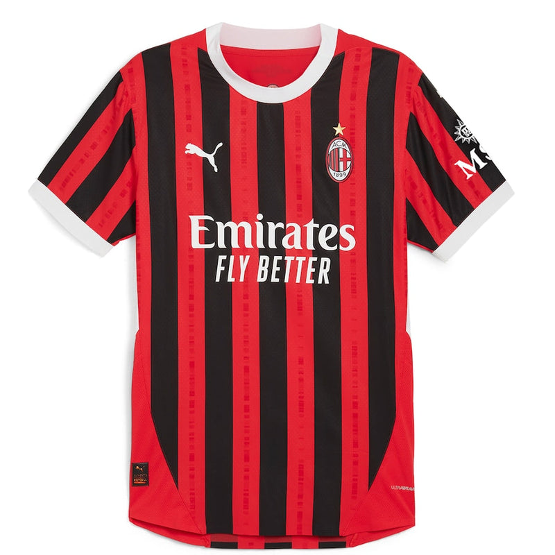 Rafael Leão AC Milan Puma 2024/25 Home Player Jersey - Red