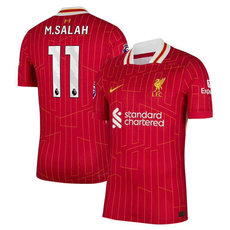 Mohamed Salah Liverpool Nike 2024/25 Home Player Jersey – Red