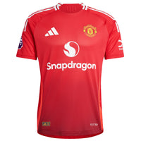 Bruno Fernandes Manchester United 2024/25 Home Player Jersey - Red