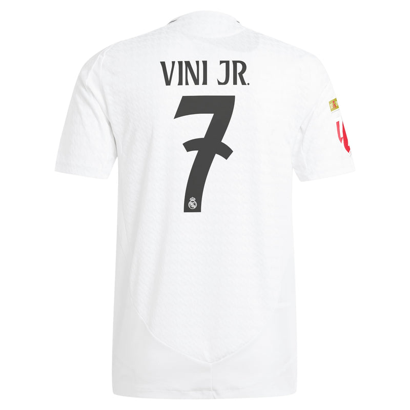 Vini Jr. Real Madrid adidas 2024/25 Home Player Jersey - White