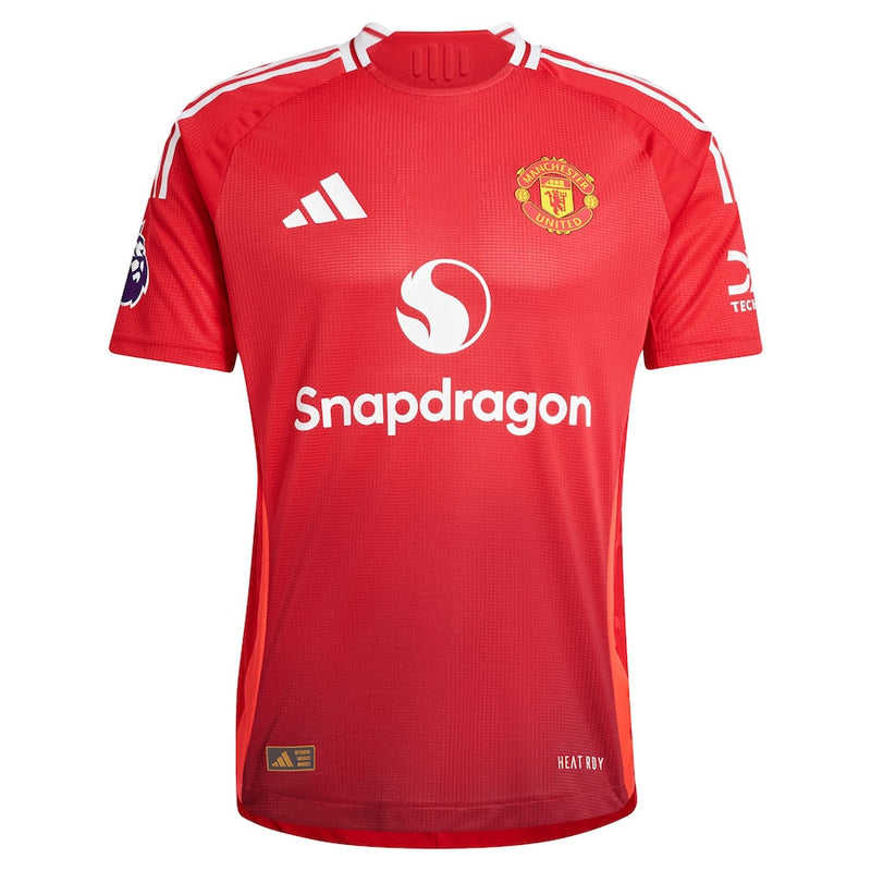 Rasmus Højlund Manchester United adidas Shirt 2024/2025 Home Player Jersey - Red