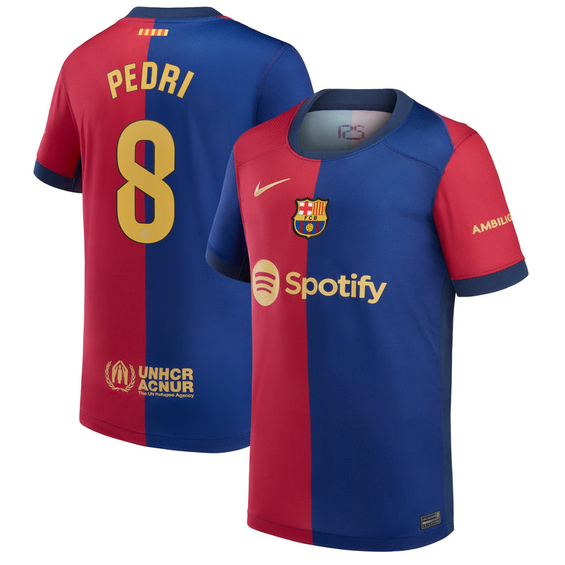 Pedri Barcelona Nike 2024/25 Home Player Jersey - Royal