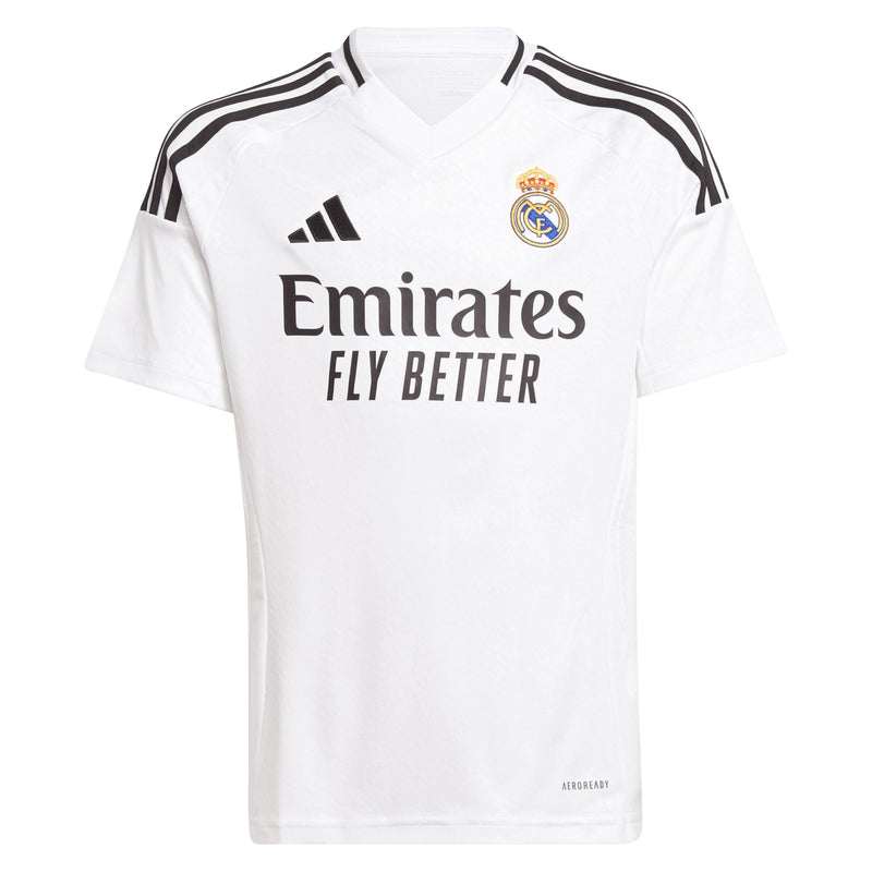 Jude Bellingham Real Madrid adidas Youth 2024/25 Home Player Jersey - White