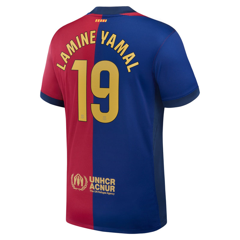 Lamine Yamal Barcelona Nike 2024/25 Home Player Jersey - Royal