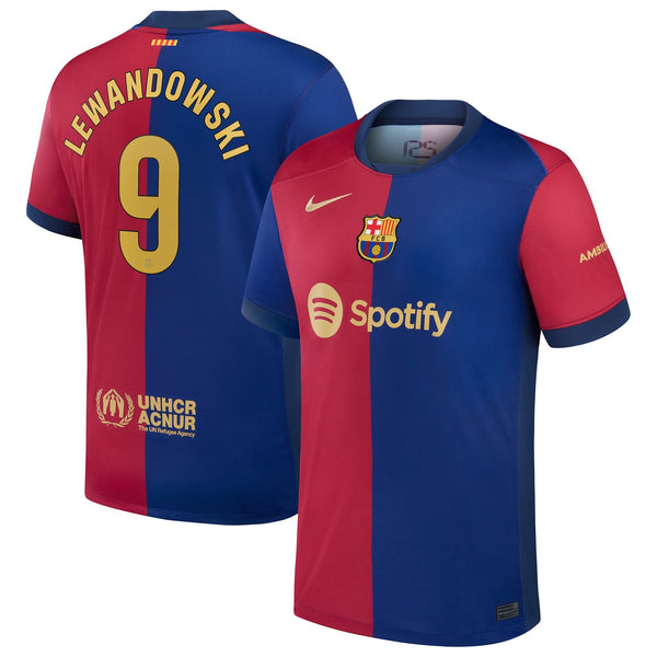 Robert Lewandowski Barcelona Nike 2024/25 Home Player Jersey - Royal