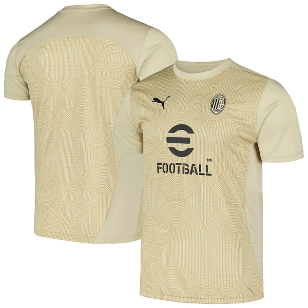 AC Milan Puma 2024/25 Pre-Match Jersey - Tan