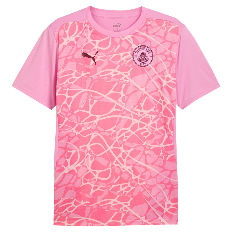 Manchester City Puma 2024/25 Pre-Match Jersey - Pink