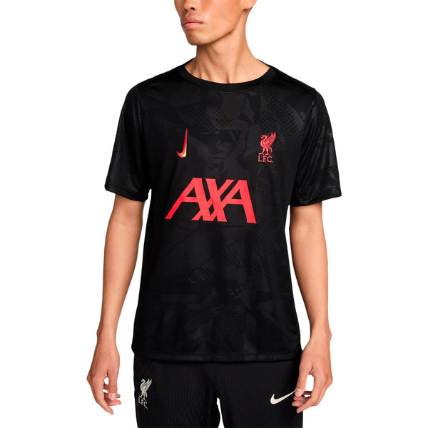 Liverpool Nike 2024/25 Third Academy Pro Pre-Match Top - Black