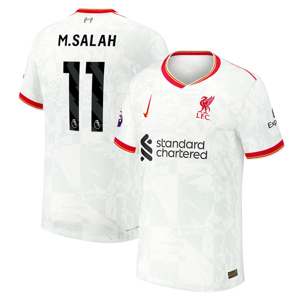 Mohamed Salah Liverpool Nike 2024/25 Third Jersey - White