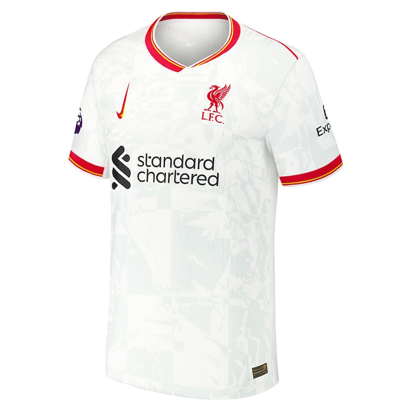 Darwin Núñez Liverpool Nike 2024/25 Third Jersey - White