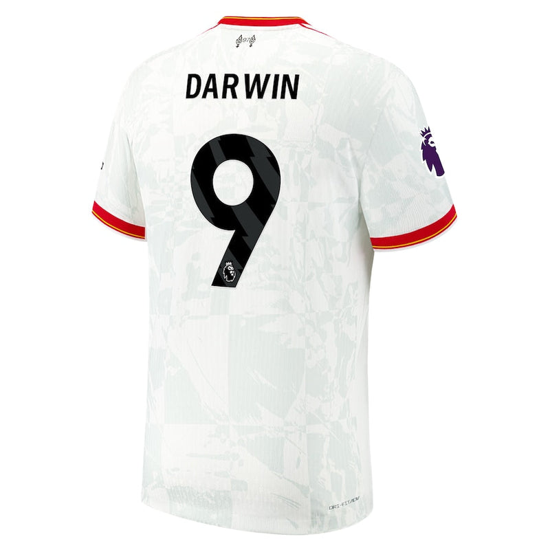 Darwin Núñez Liverpool Nike 2024/25 Third Jersey - White