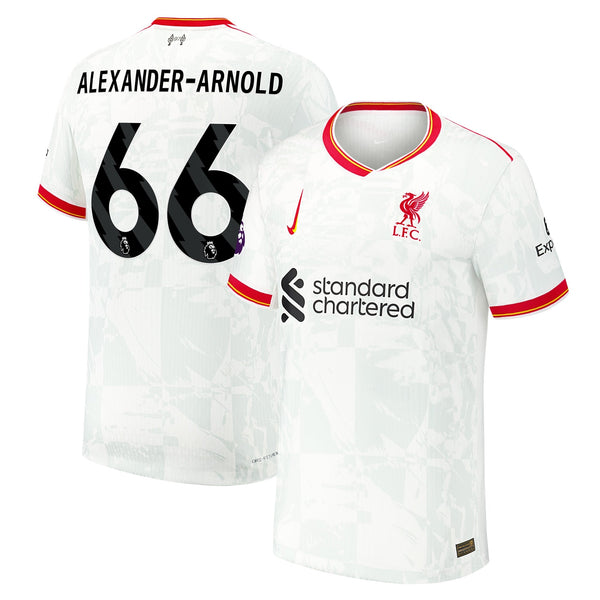 Trent Alexander-Arnold Liverpool Nike 2024/25 Third Jersey - White