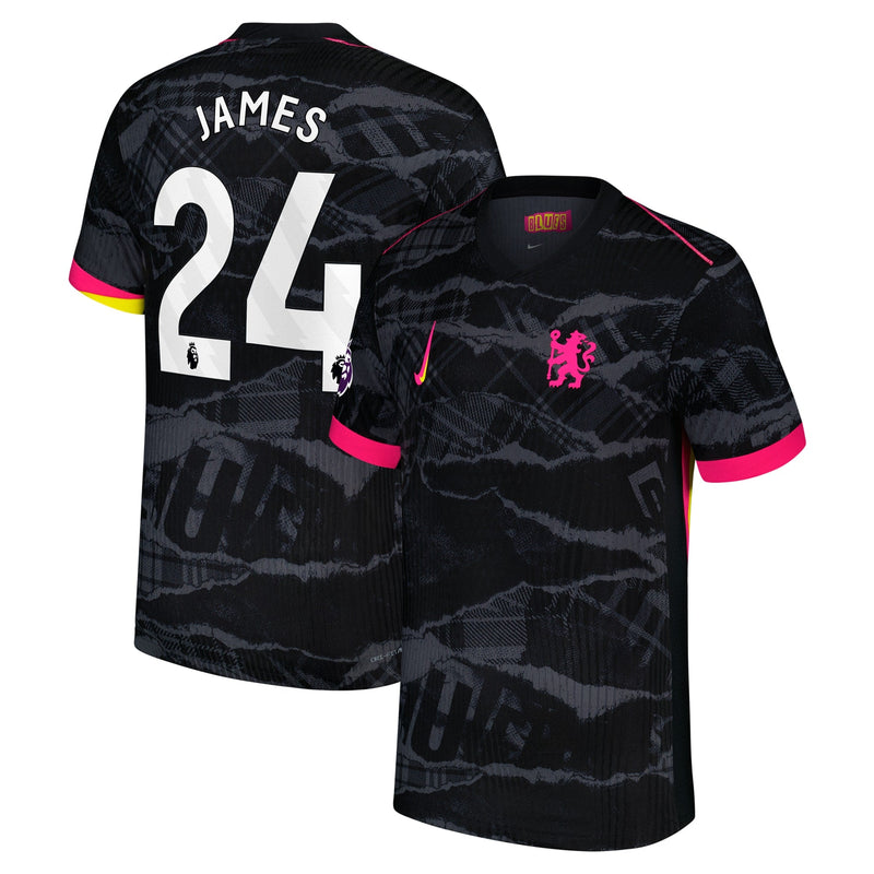 Reece James Chelsea Nike 2024/25 Third Player Jersey - Anthracite