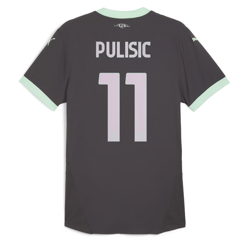 Christian Pulisic AC Milan Puma 2024/25 Third Player Jersey - Charcoal