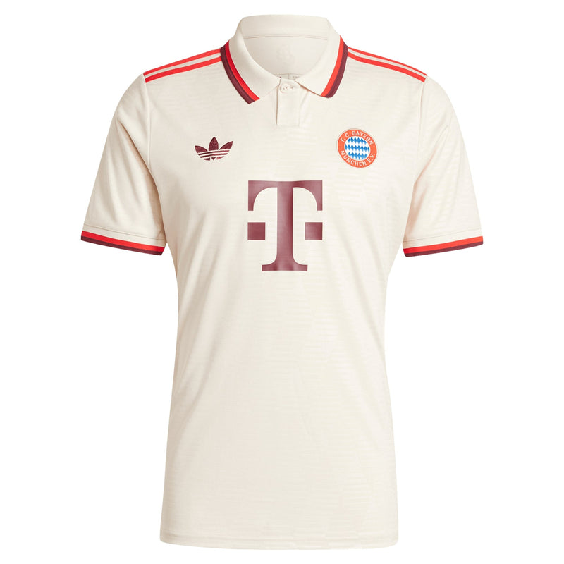 Bayern Munich adidas Originals 2024/25 Third Custom Jersey - Cream