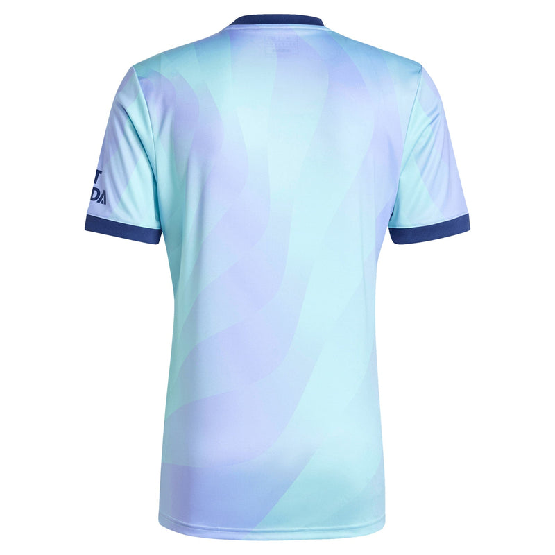 Arsenal adidas Originals 2024/25 Third Jersey - Aqua