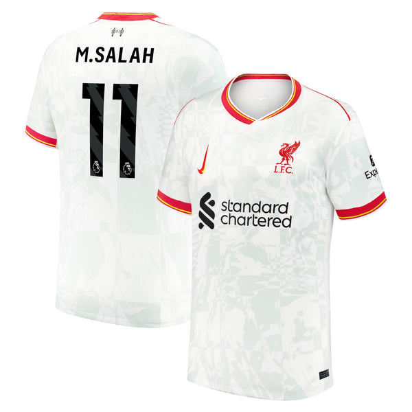 Mohamed Salah Liverpool Nike 2024/25 Third Jersey - White