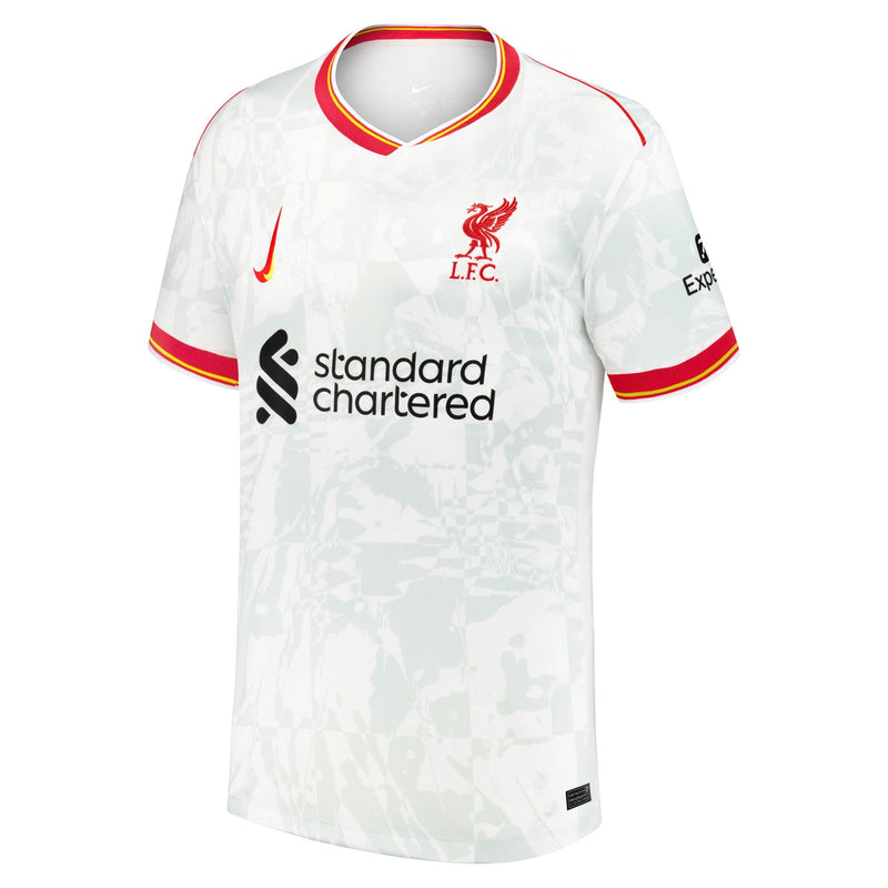 Virgil van Dijk Liverpool Nike 2024/25 Third Jersey - White