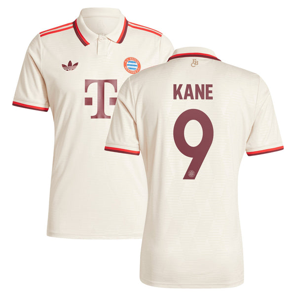 Harry Kane Bayern Munich adidas Originals 2024/25 Third Player Jersey - Cream