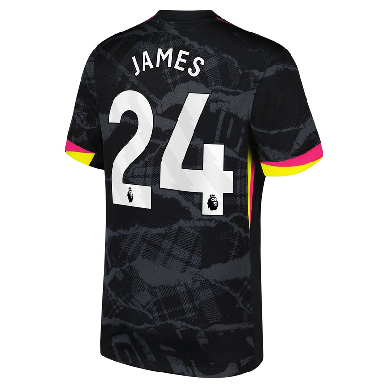 Reece James Chelsea Nike 2024/25 Third Player Jersey - Anthracite