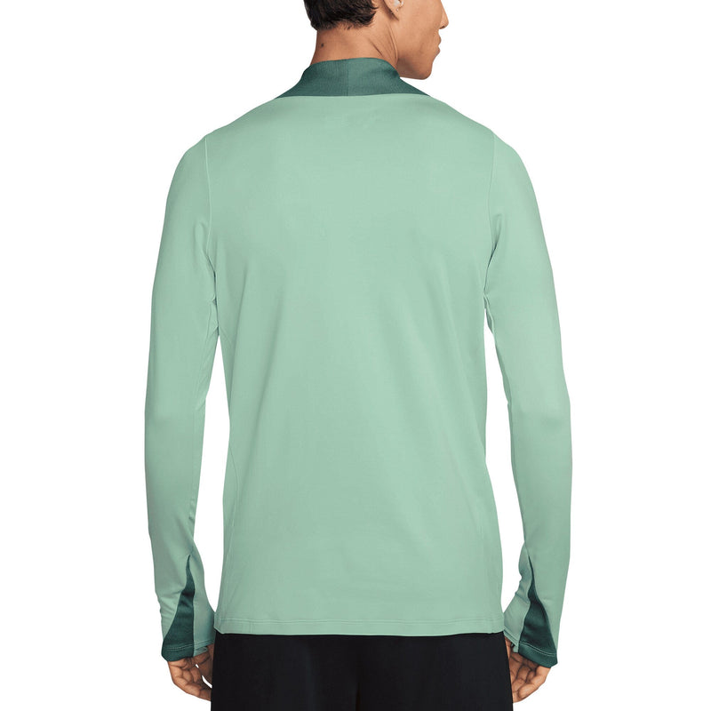 Tottenham Hotspur Nike 2024/25 Third Strike Drill Performance Quarter-Zip Pullover Top - Green