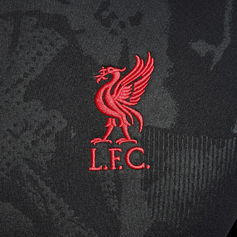 Liverpool Nike 2024/25 Third Academy Pro Pre-Match Pullover Top - Black