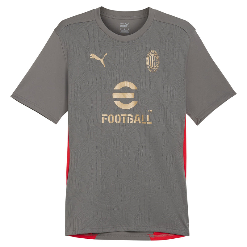 AC Milan Puma 2024/25 Training Jersey - Gray