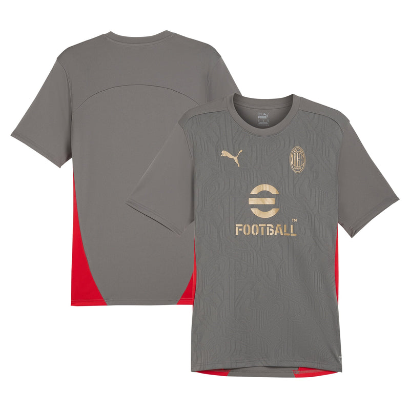 AC Milan Puma 2024/25 Training Jersey - Gray