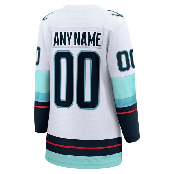 Town Jersey Fanatics Women's Seattle Kraken Away Breakaway Jersey - White