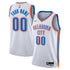 Town Jersey Nike Unisex Oklahoma City Thunder Swingman Custom Jersey White