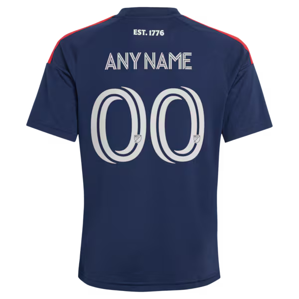 Customized New England Revolution 2026 Independence Day Replica Custom Jersey Blue