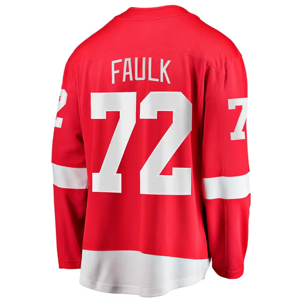 Town Jersey Justin Faulk Detroit Red Wings Fanatics Jersey