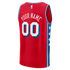 Town Jersey Philadelphia 76ers Fanatics Fast Break Jersey - Red