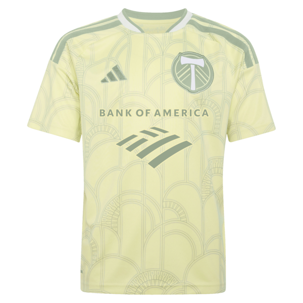 Customized Portland Timbers Youth 2026 Civic Stadium Kit Replica Custom Jersey Yellow
