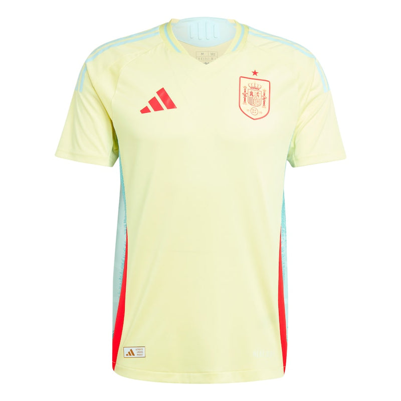 Spain National Team adidas 2024 Away Authentic Jersey - Yellow