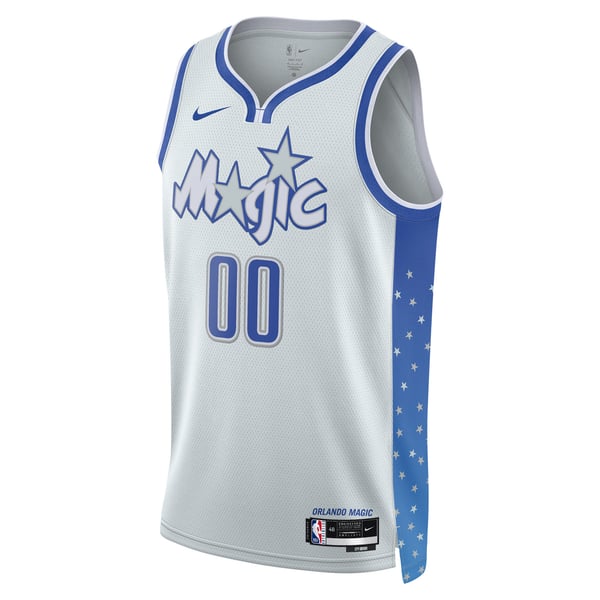 Town Jersey Unisex Nike Orlando Magic City Edition Swingman Jersey - Silver
