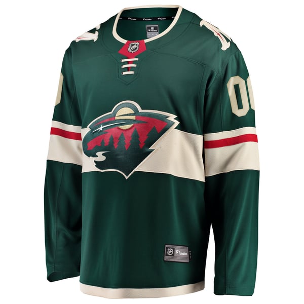 Town Jersey Minnesota Wild Fanatics Home Breakaway Jersey