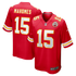Custom Patrick Mahomes Kansas City Chiefs Game Jersey Red