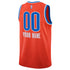 Town Jersey Jordan Brand Unisex OKC Thunder Statement Jersey Orange