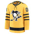 Town Jersey Fanatics Pittsburgh Penguins Alternate Premium Custom Jersey - Gold