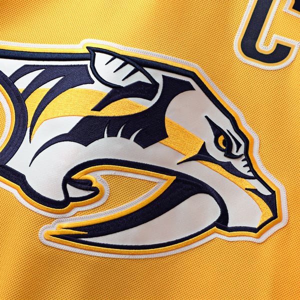 Town Jersey Nashville Predators Fanatics Home Premium Jersey - Gold