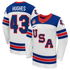 Town Jersey Nike Quinn Hughes US Hockey 2026 Away Jersey - White