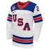 Town Jersey Dylan Larkin Nike US Hockey 2026 Away Replica Jersey - White