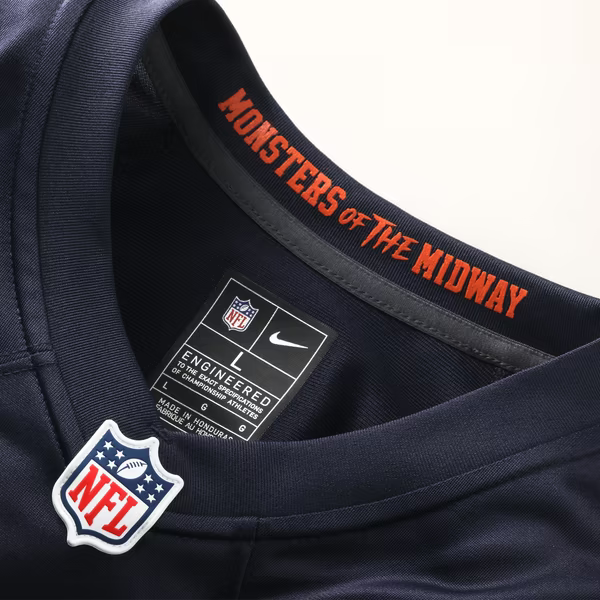 Brian Urlacher Chicago Bears Nike 2026 Rivalries Collection Game Jersey - Navy